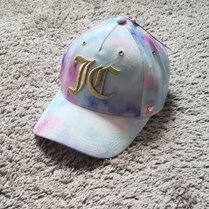 Juicy Couture Pastel Tie Dye Velvet Cap